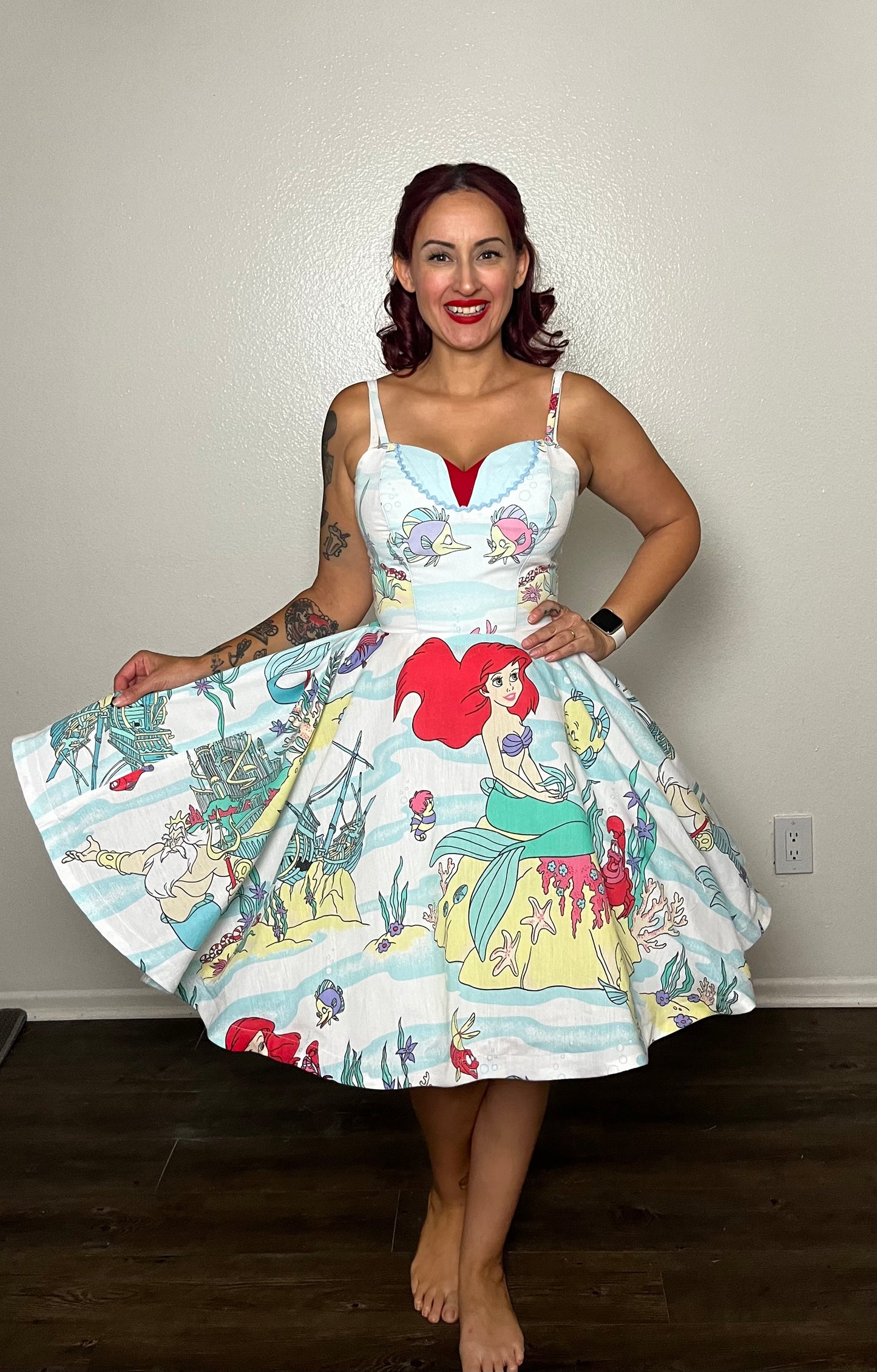 Mermaid Bedsheet Dress