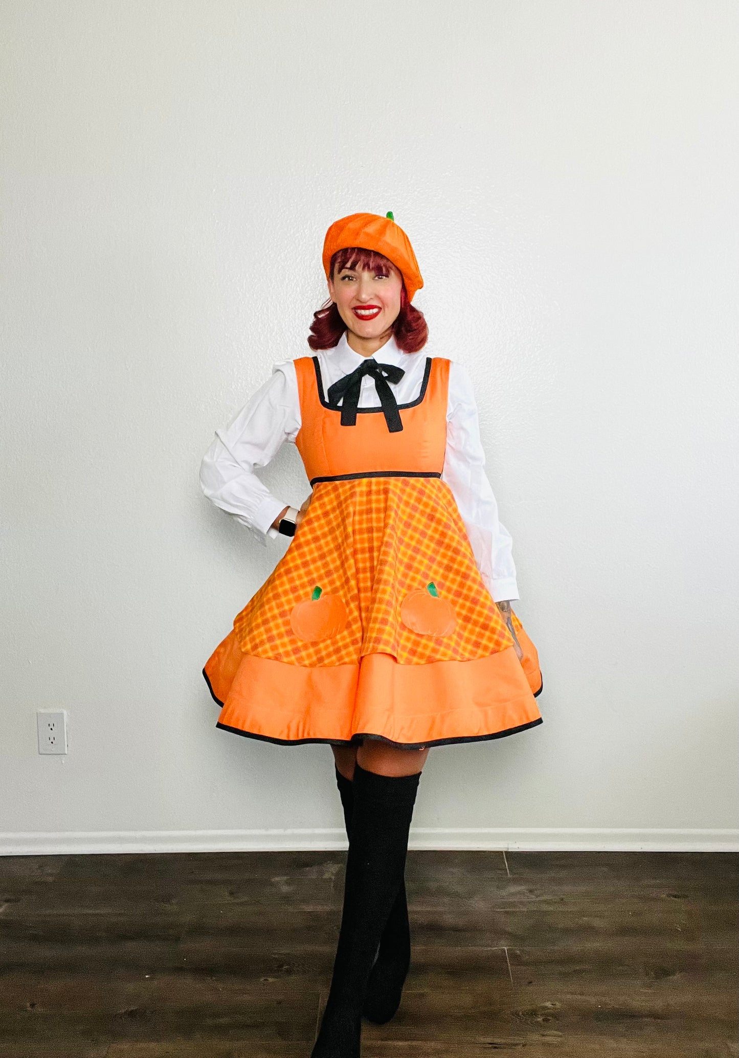 Pumpkin Mini Dress