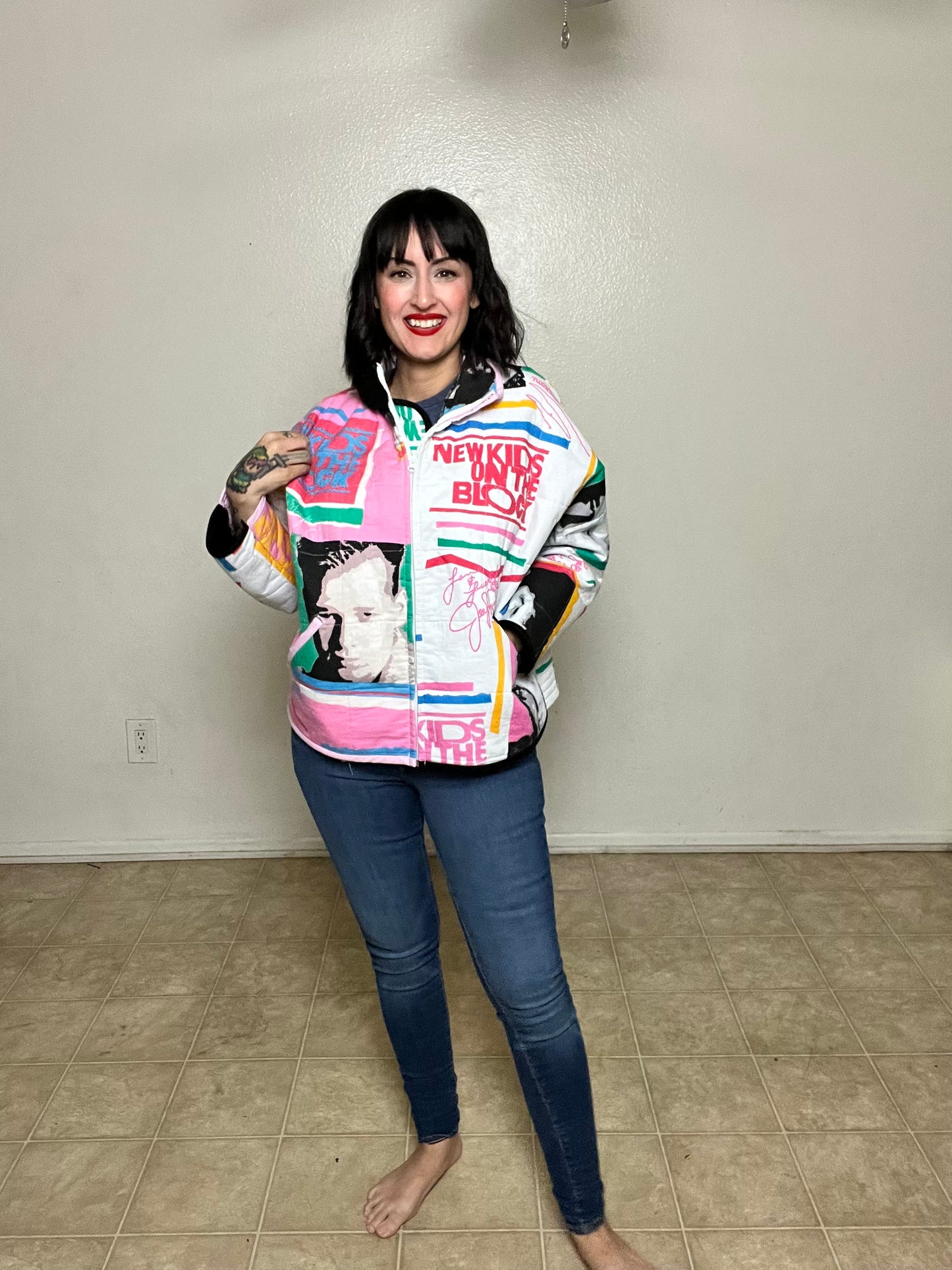 NKOTB Quilted Jacket