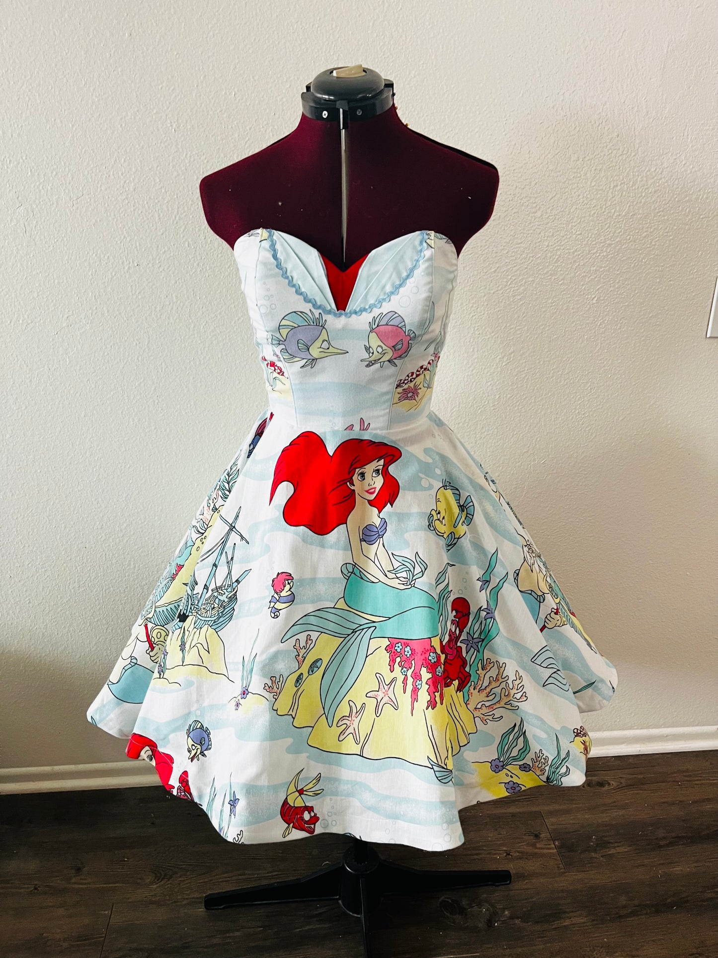 Mermaid Bedsheet Dress