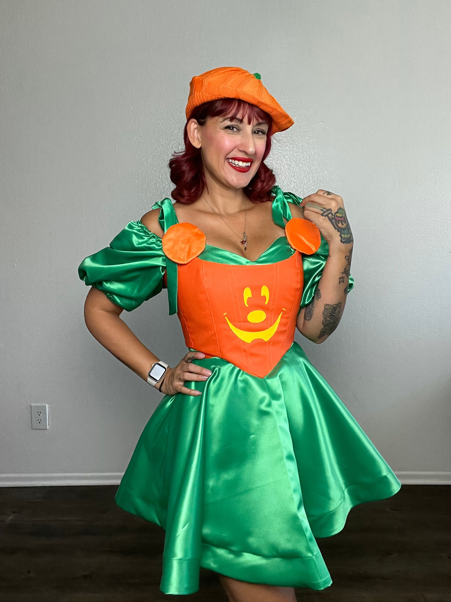 Get Spooktacular Style The Pumpkin Vinyl Corset