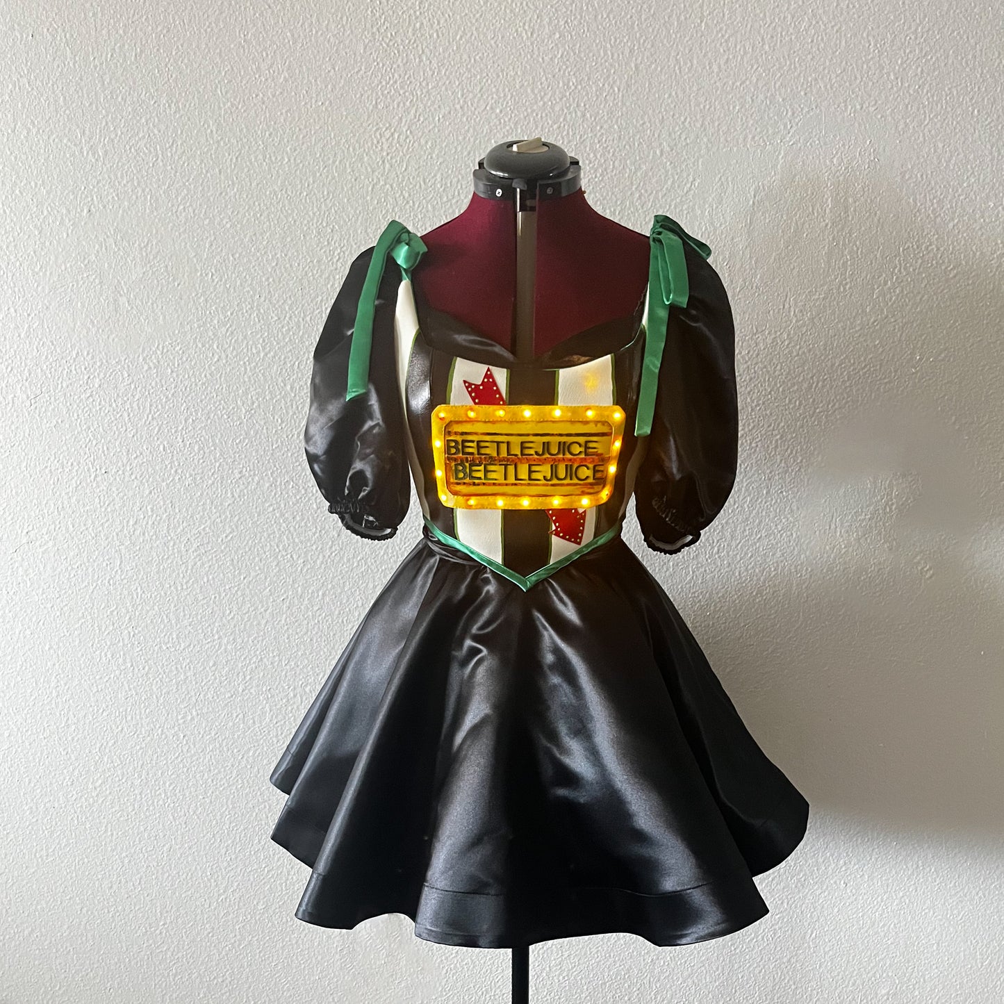 Beetle Sign Cropped Corset top