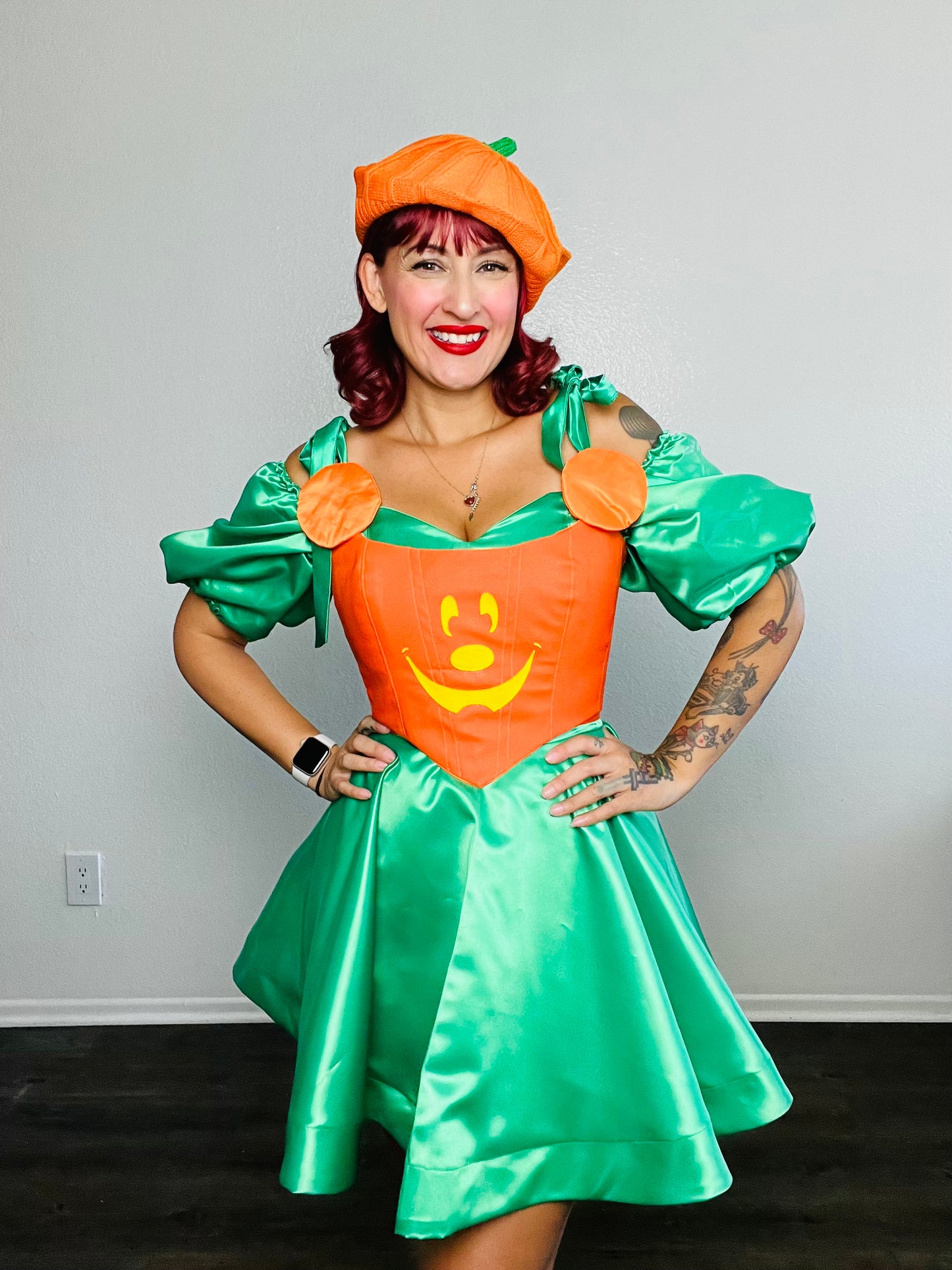 Get Spooktacular Style The Pumpkin Vinyl Corset