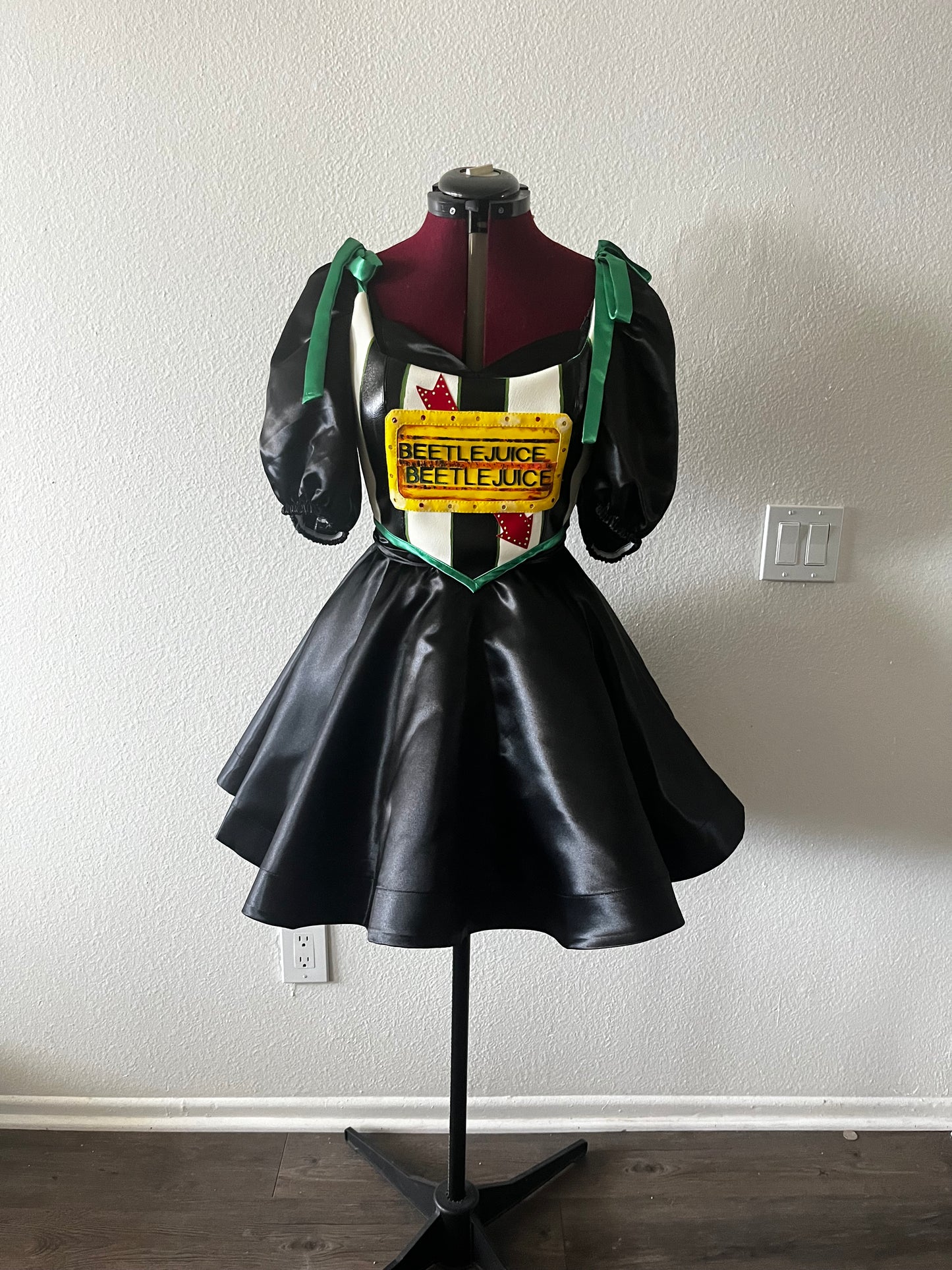 Beetle Sign Cropped Corset top